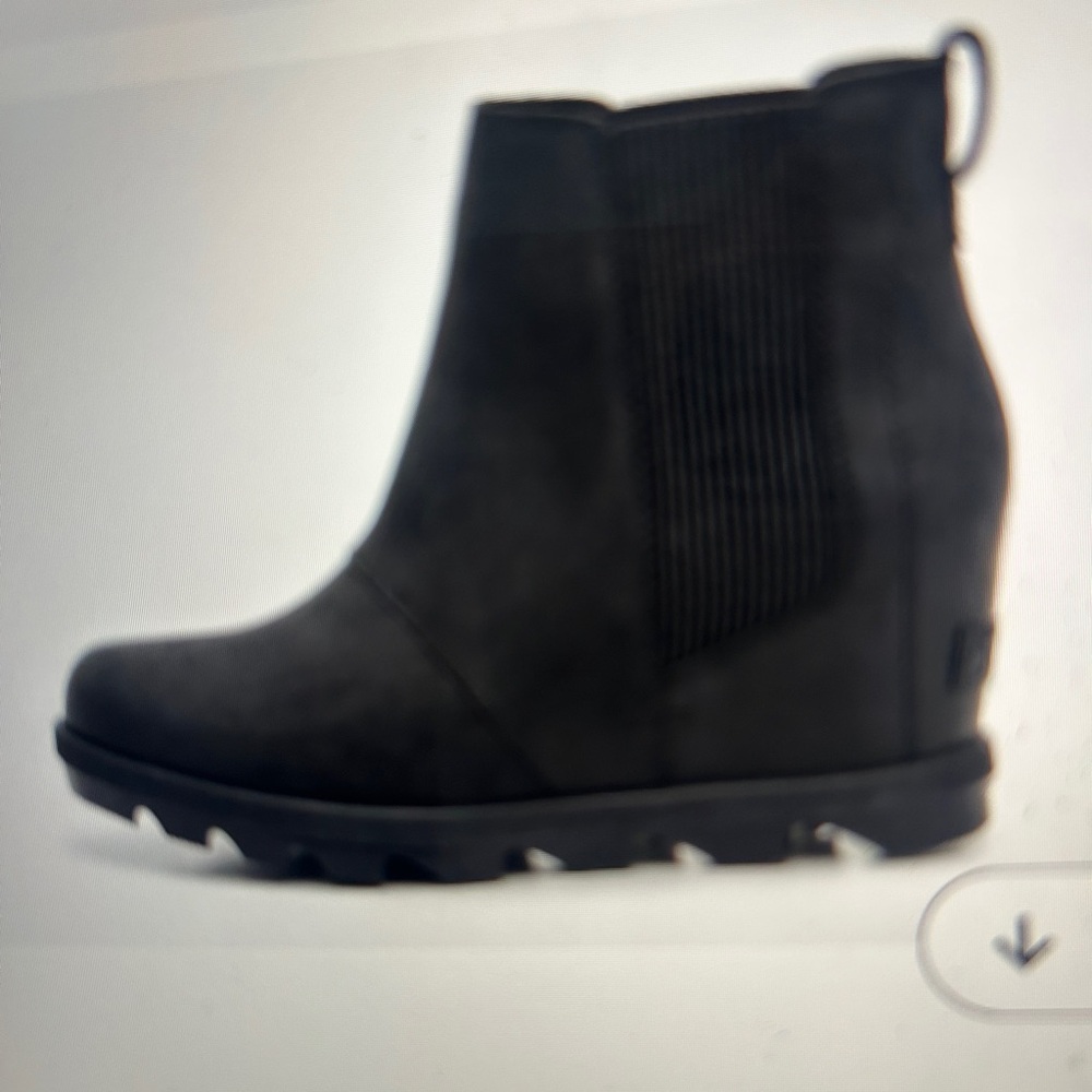 Sorel Black Ankle Booties